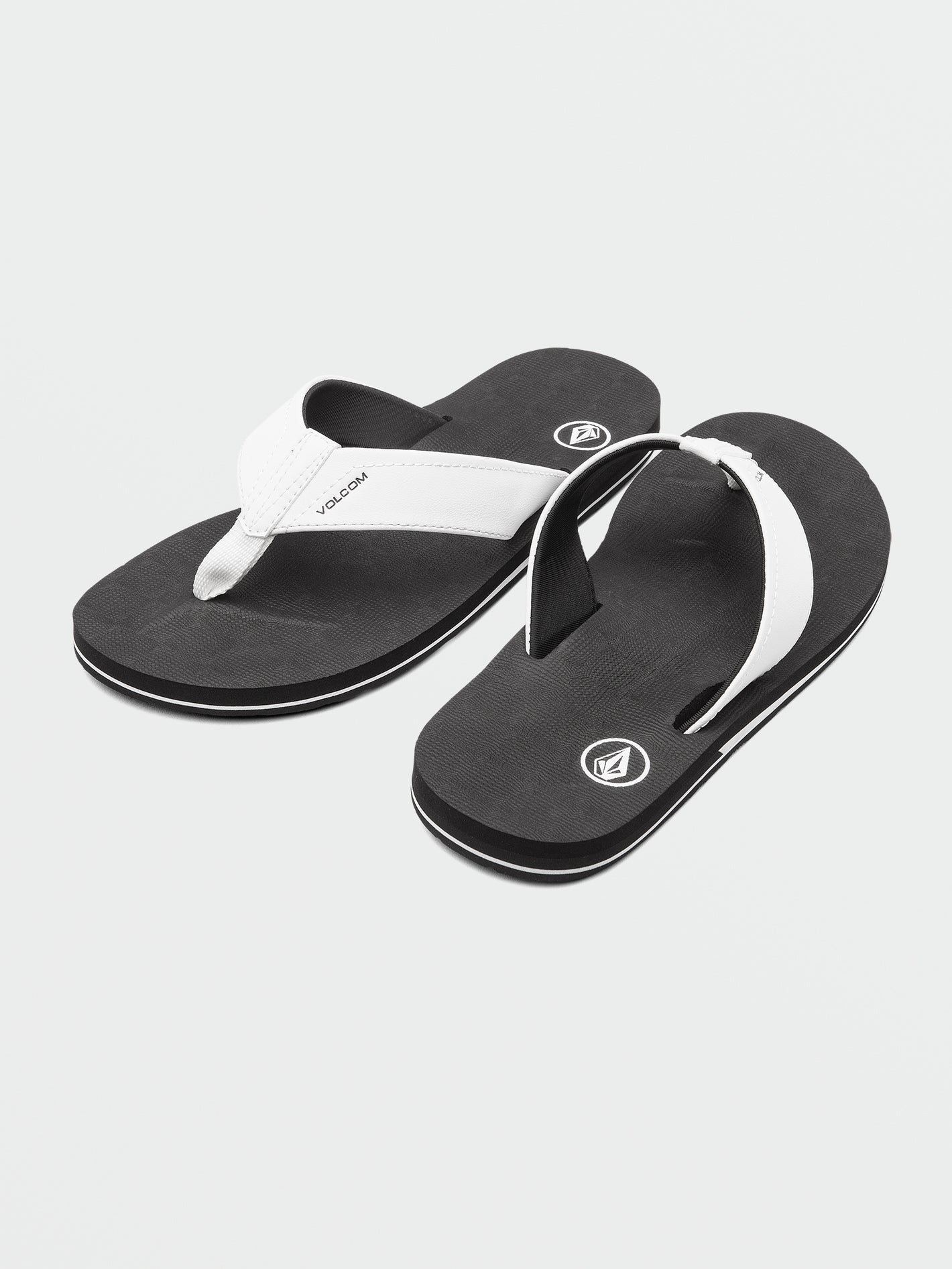 White deals volcom sandals