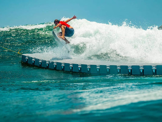 Noa Deane Battles a 100ft Floating Dock in Mexico