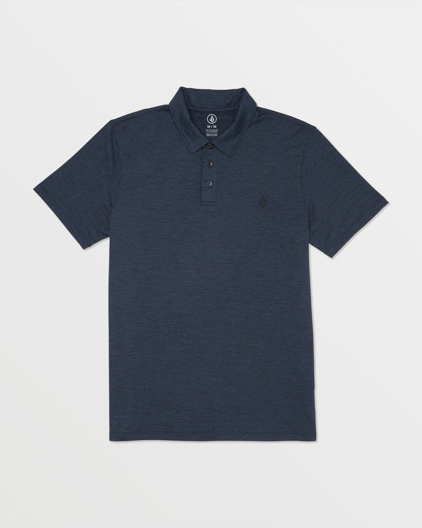 Hazard Pro Polo Short Sleeve Shirt - Navy Heather