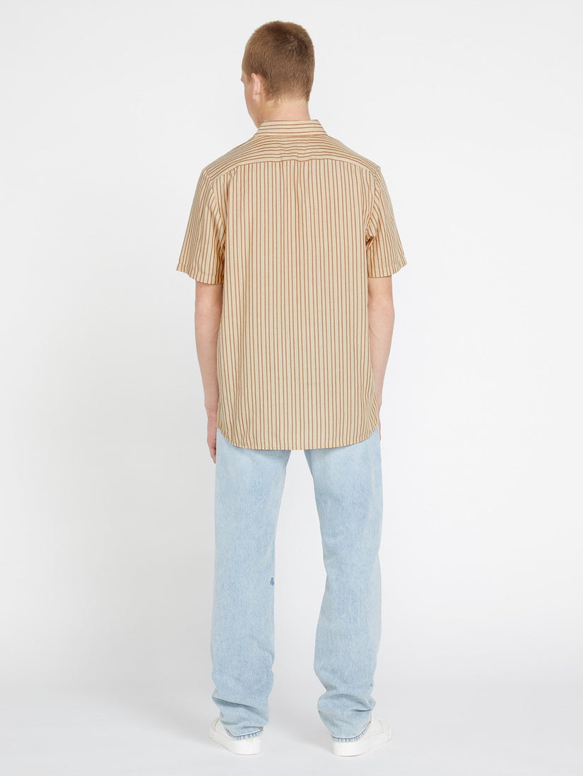 Barstone Woven Short Sleeve Shirt - Grain