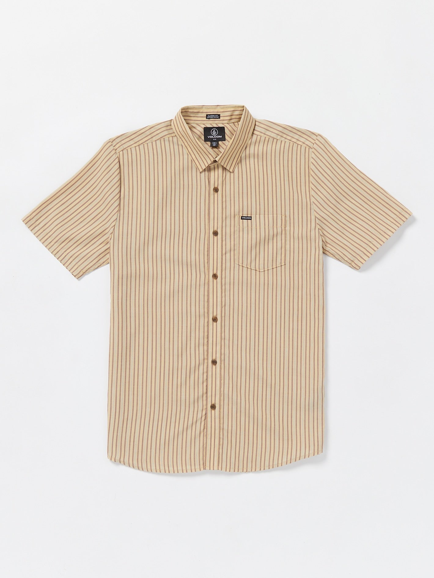 Barstone Woven Short Sleeve Shirt - Grain – Volcom Canada