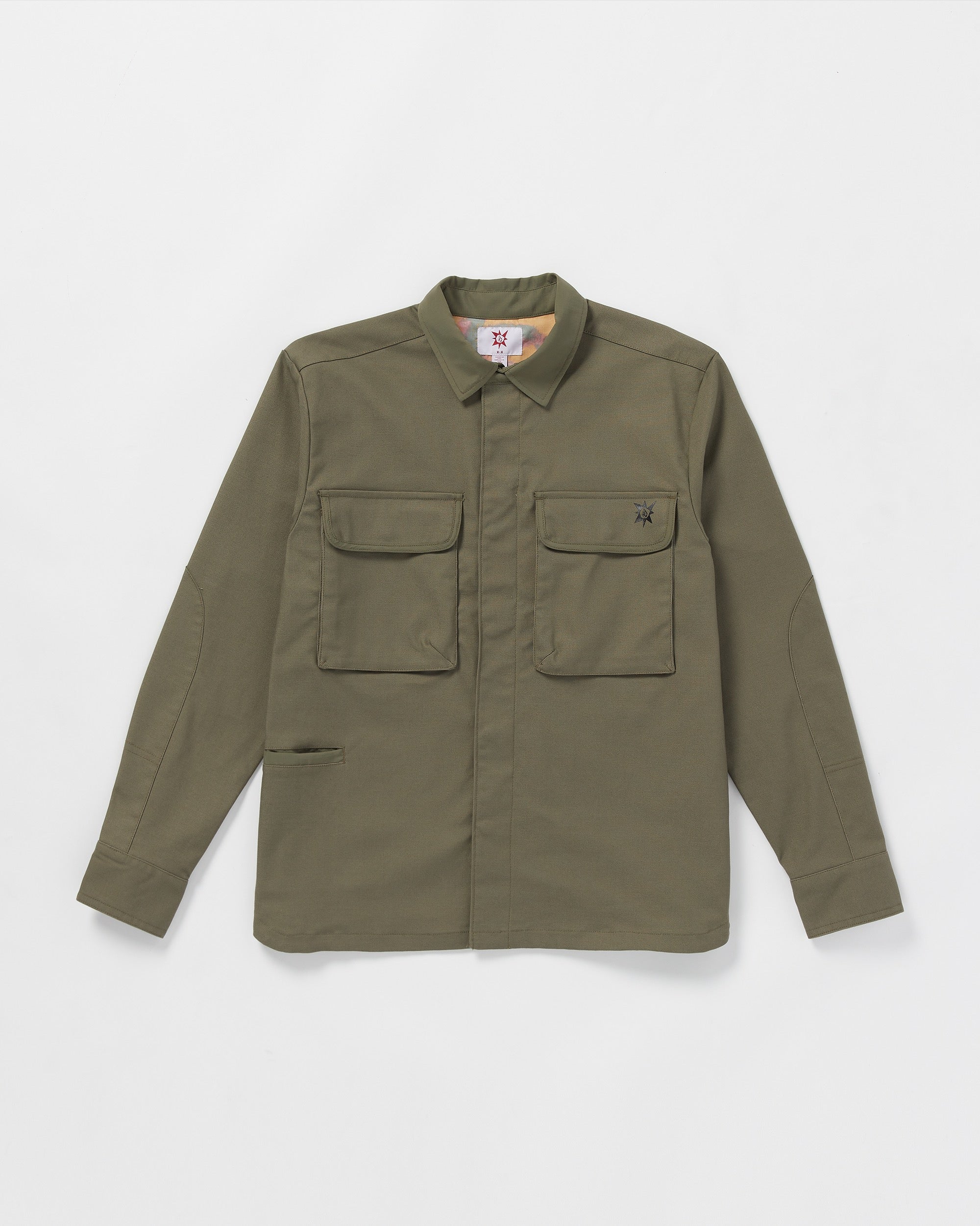 Volcom Japan by Bryan Iguchi Work Shirt Long Sleeve - Winter Moss