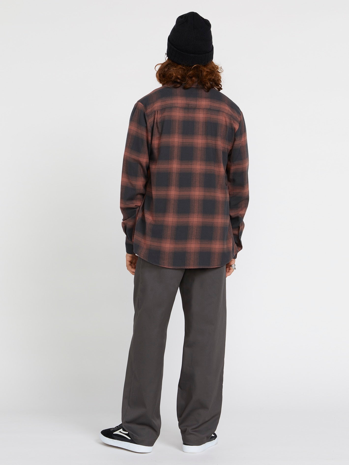 Netastone Flannel Long Sleeve Shirt - Stealth – Volcom Canada