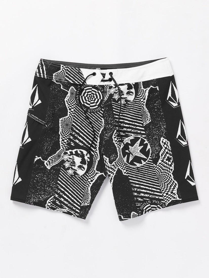 Lido Iconic Mod-Tech Trunks - Black White