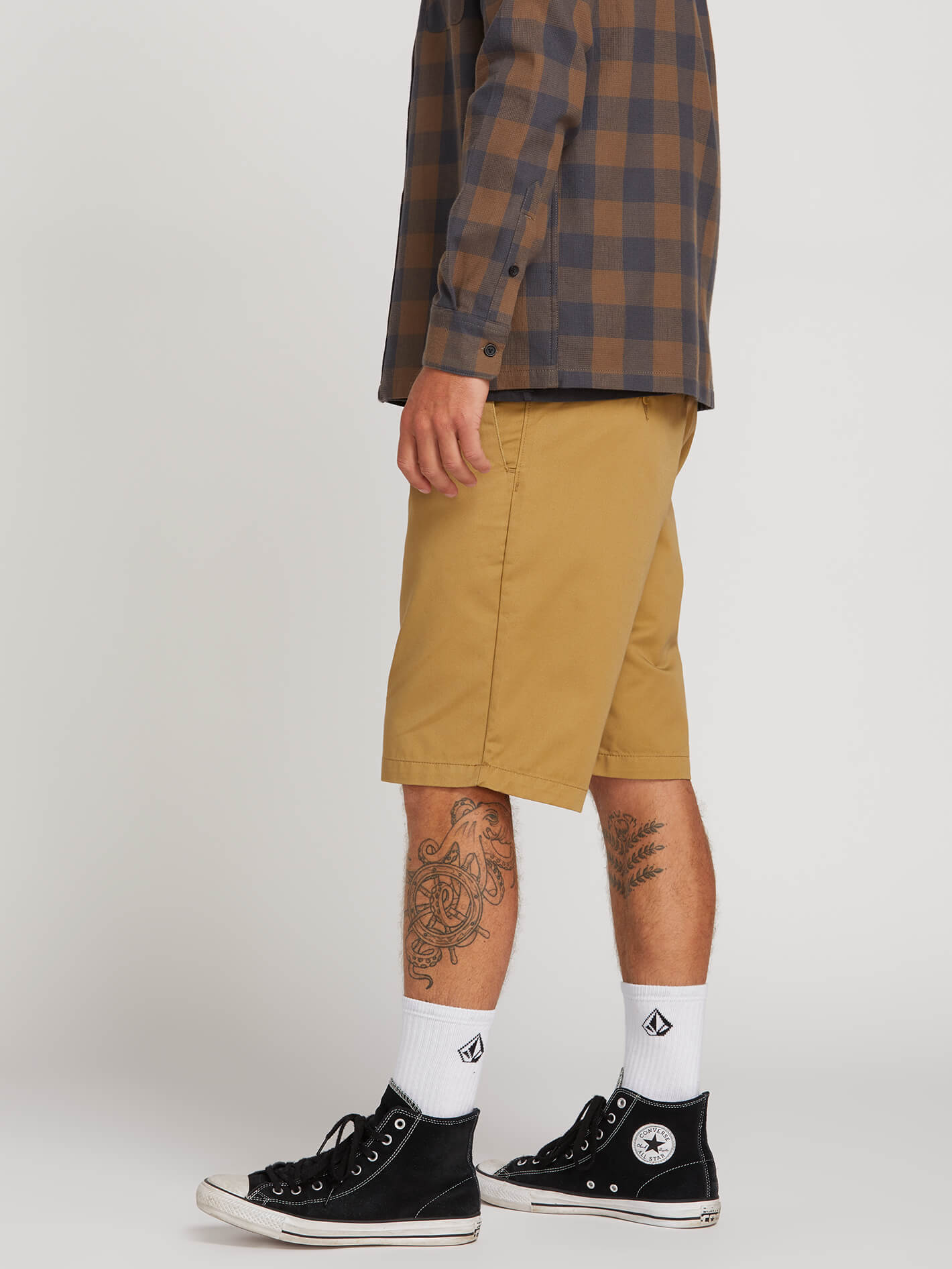 Frickin Chino Shorts - Dark Khaki