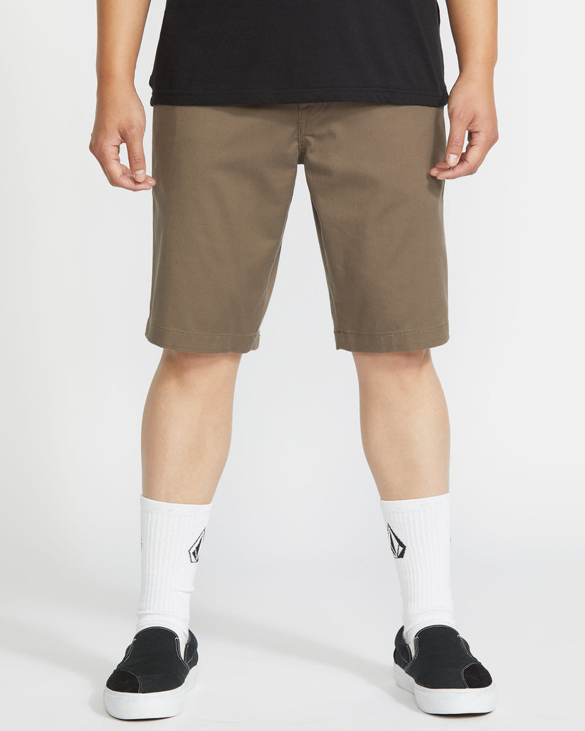 Frickin Modern Stretch Shorts - Mushroom