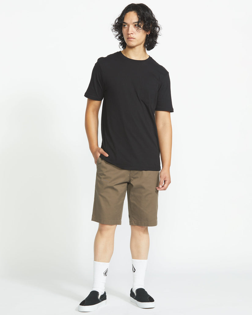 Frickin Modern Stretch Shorts - Mushroom