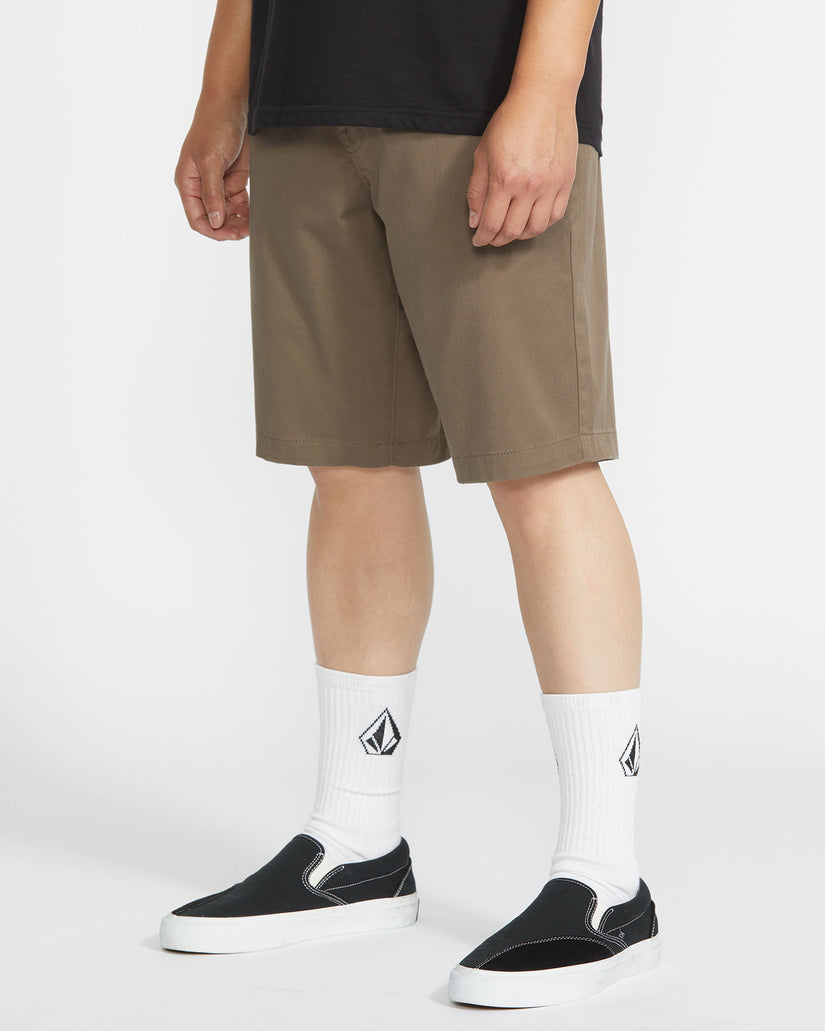 Frickin Modern Stretch Shorts - Mushroom