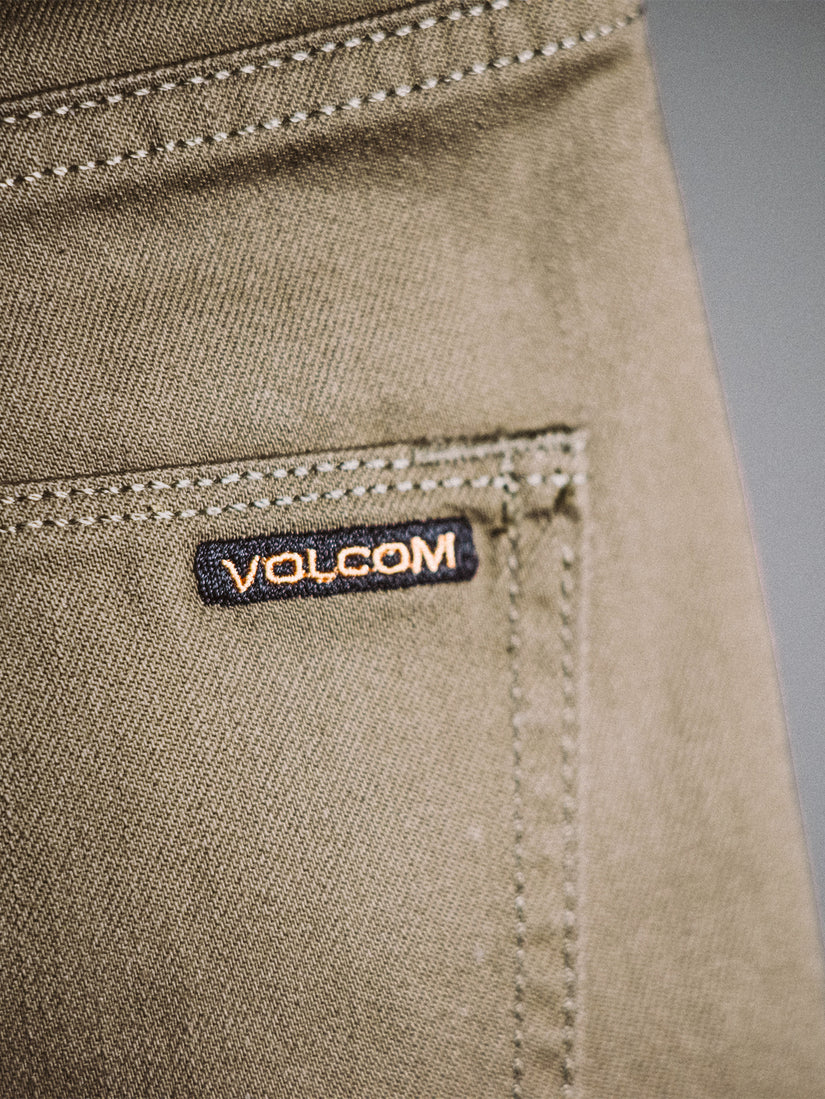 Solver Pocket Slub Modern Fit Pants - Bison