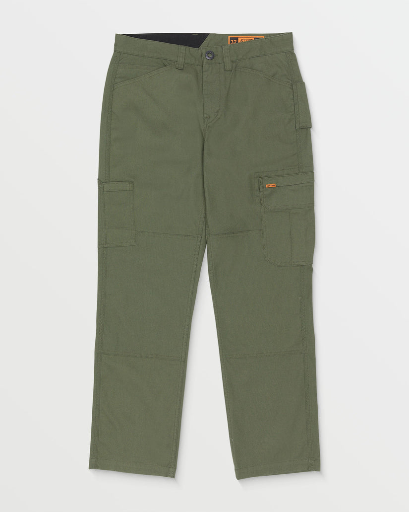 Volcom Workwear Gage Work Pants - Squadron Green