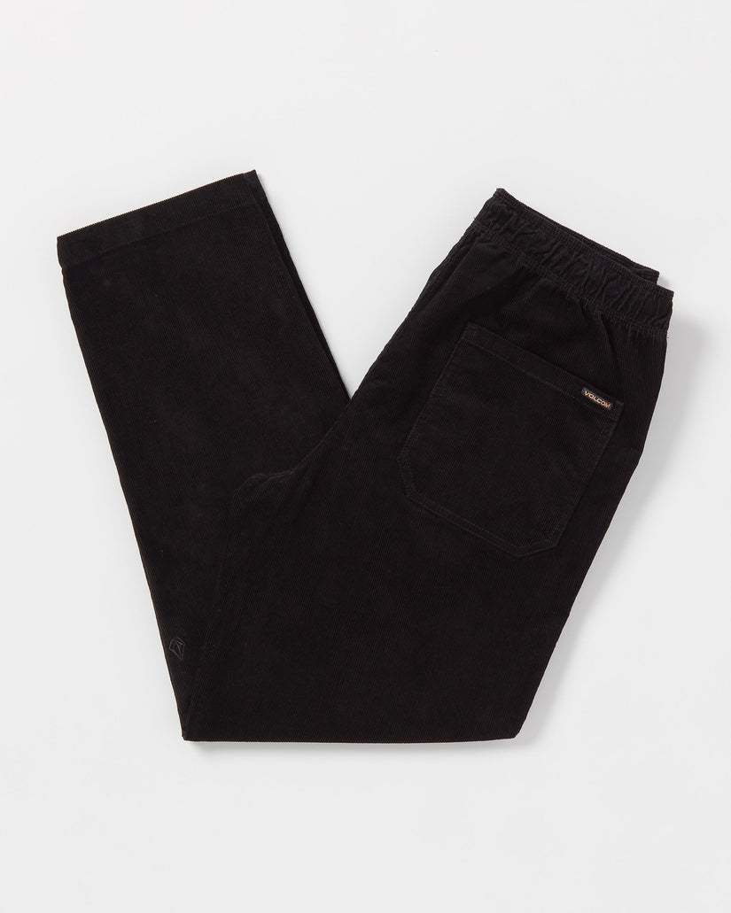 Psychstone Elastic Waist Pants - Black