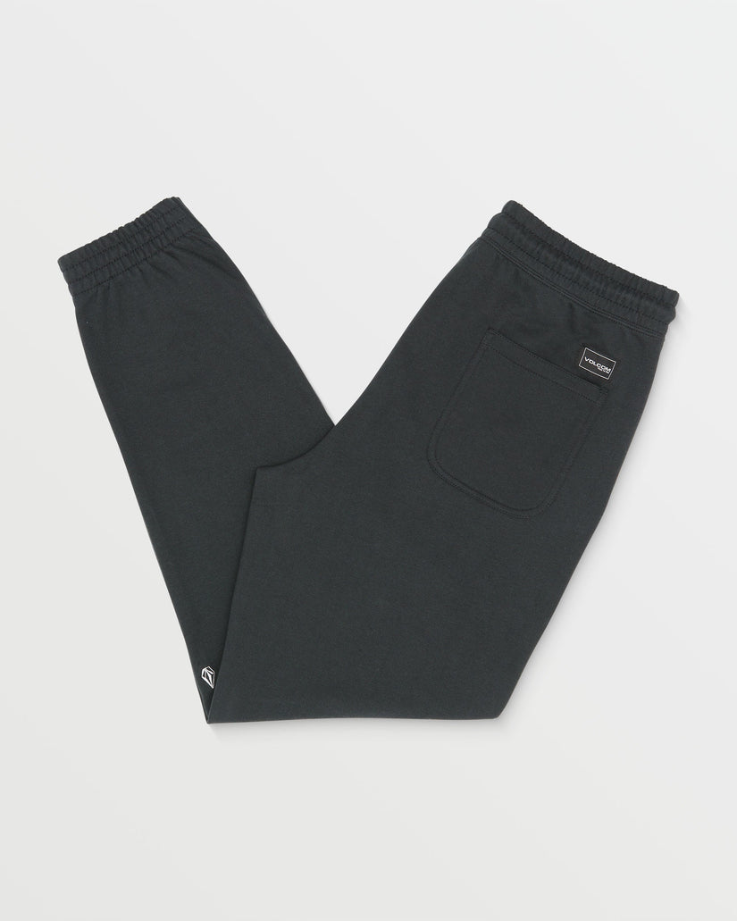 Cement Fleece Pants - Washed Black Heather