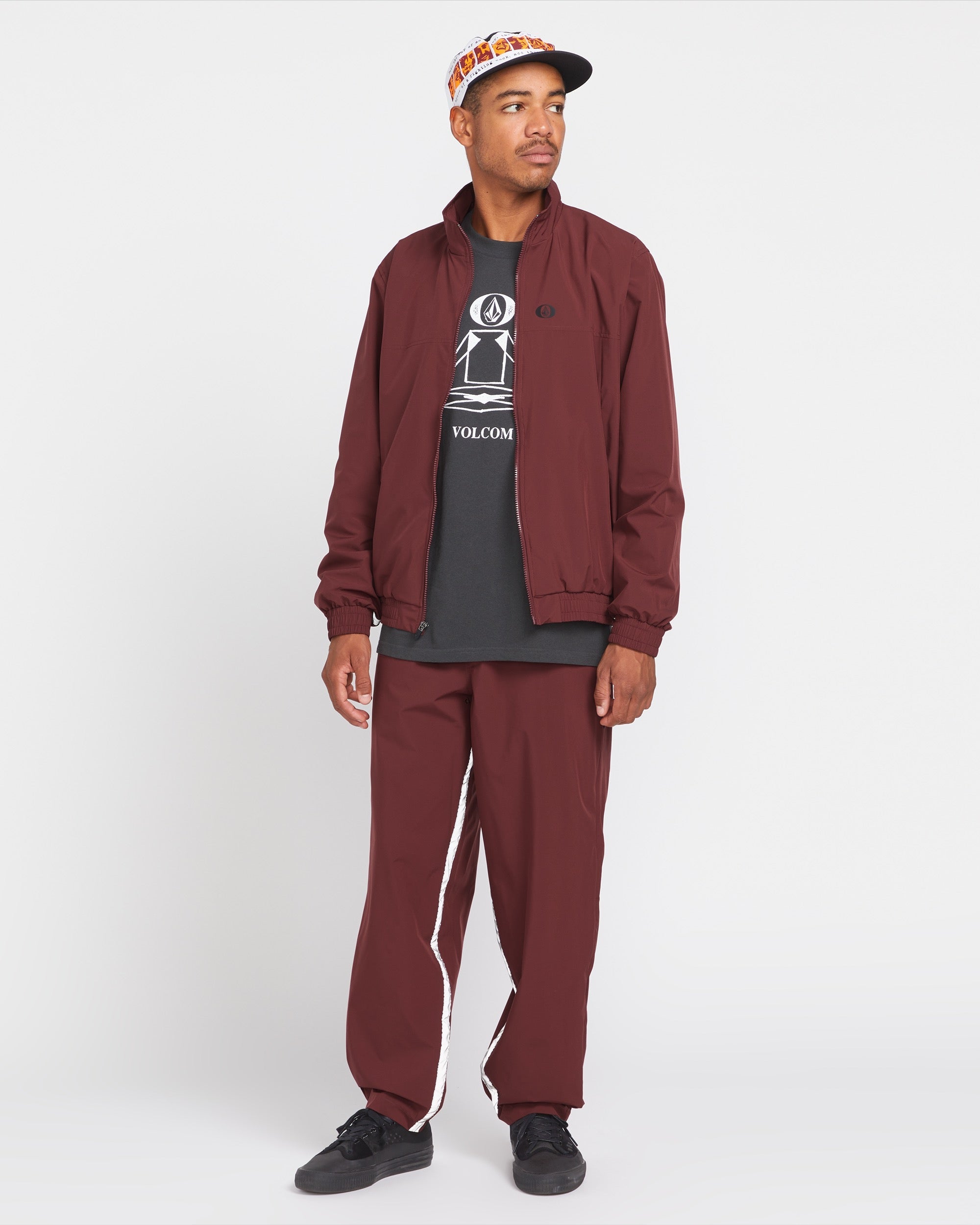 Skate Vitals Remy Stratton Track Jacket - Merlot