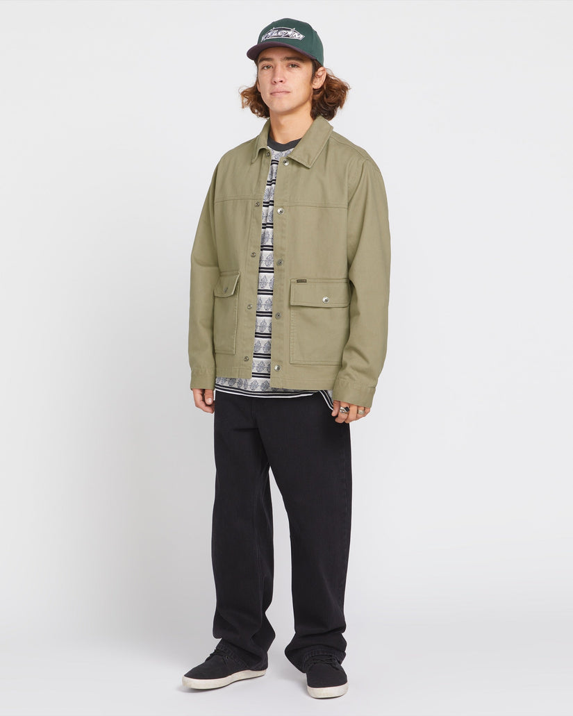 Barton Jacket - Thyme Green