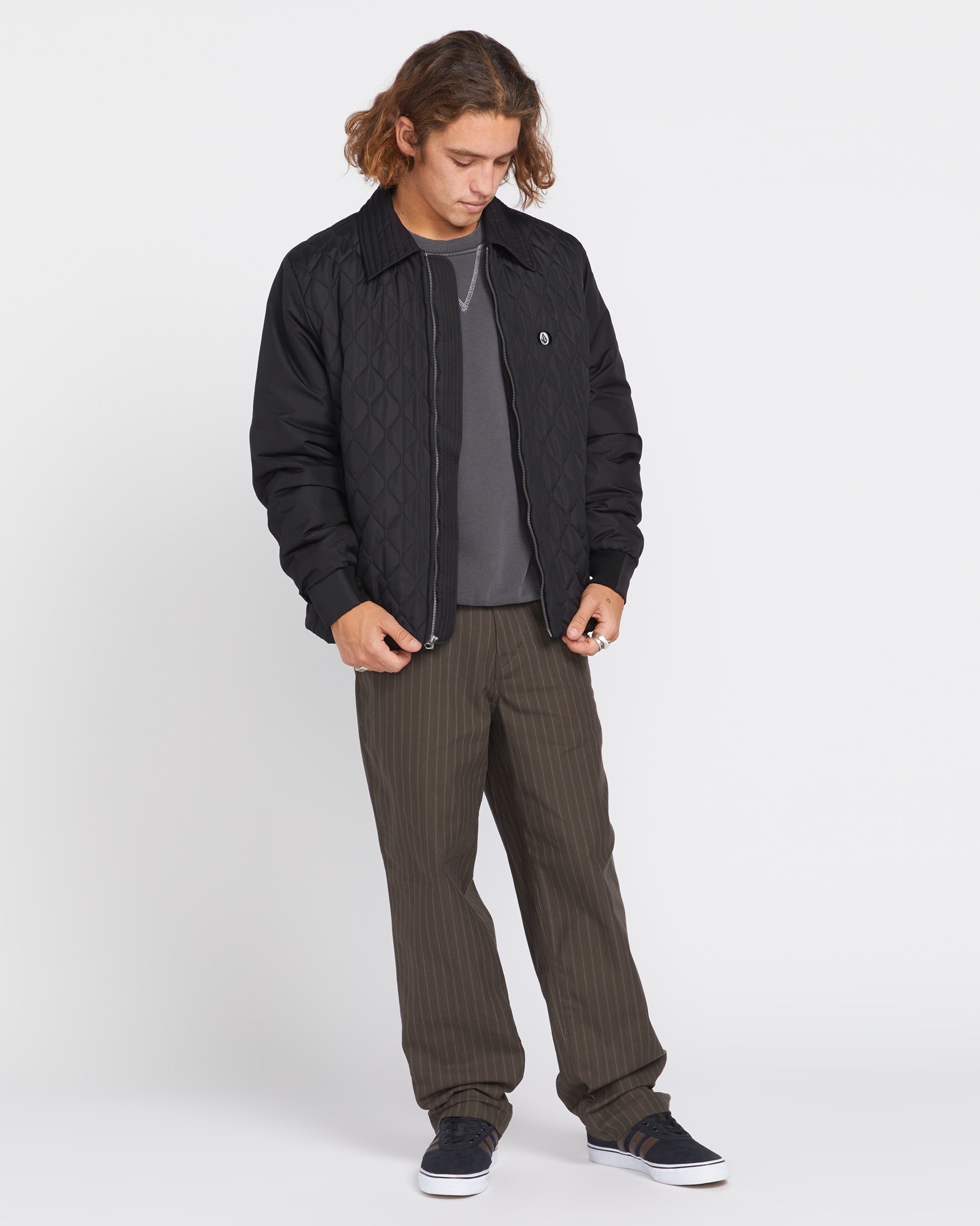 Skate Vitals Remy Stratton Quilted Jacket - Black