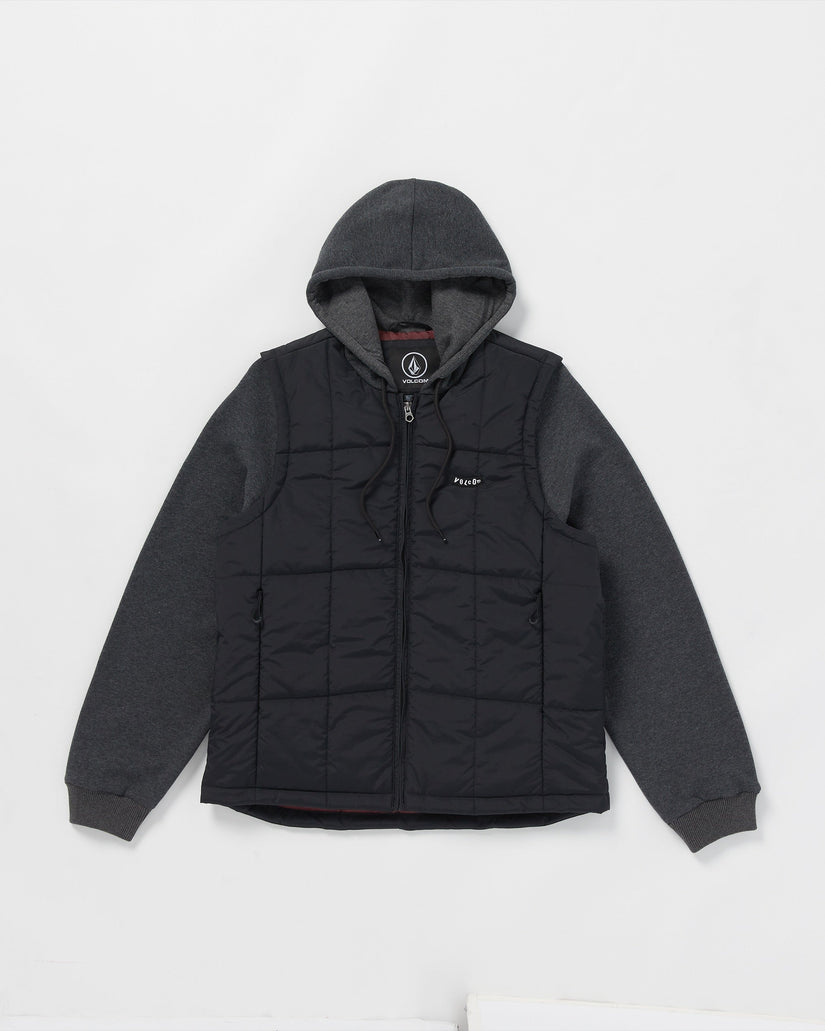 Stayner Hood Jacket - Black