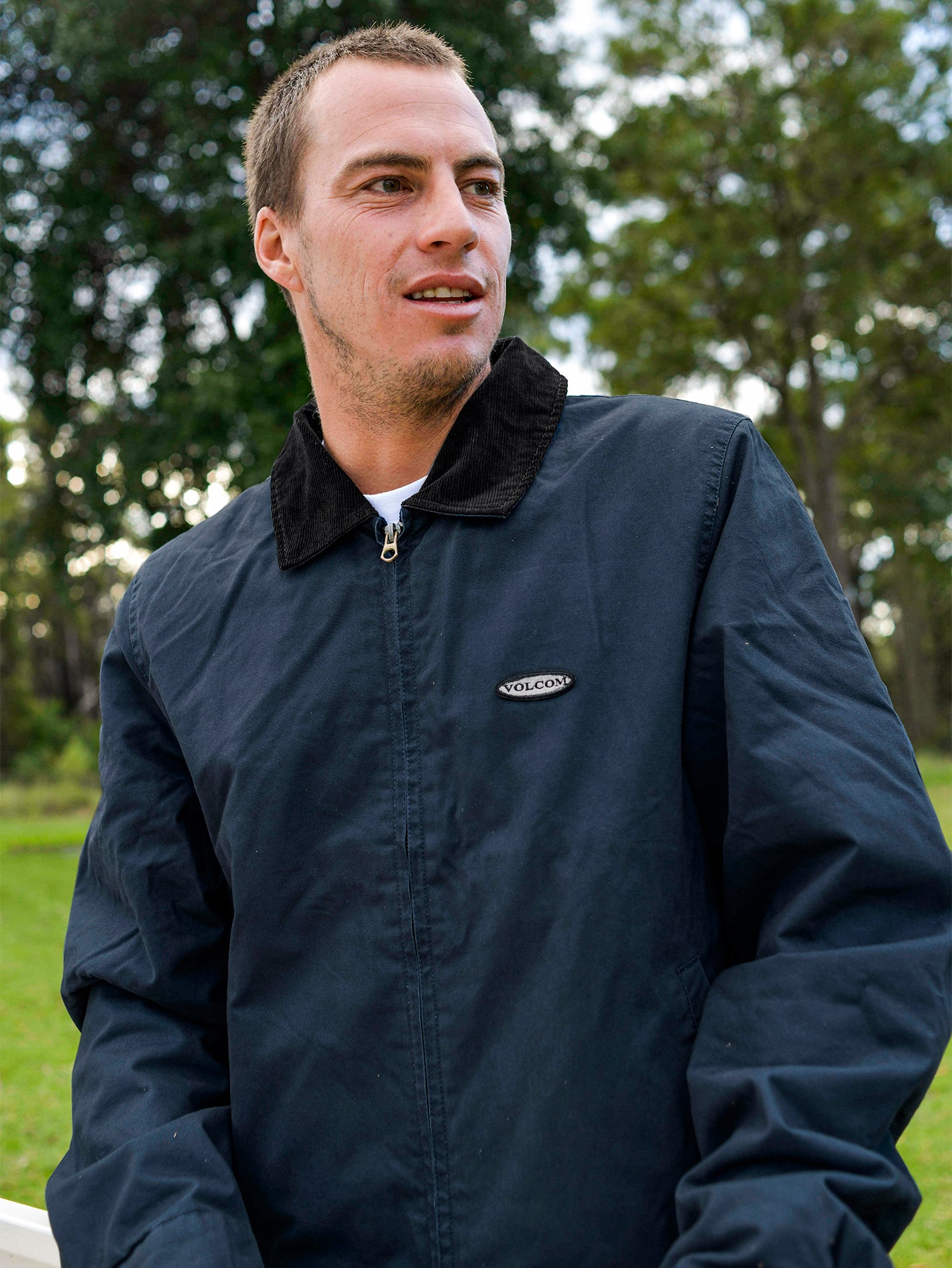 Voider Lined Jacket - Navy – Volcom Canada