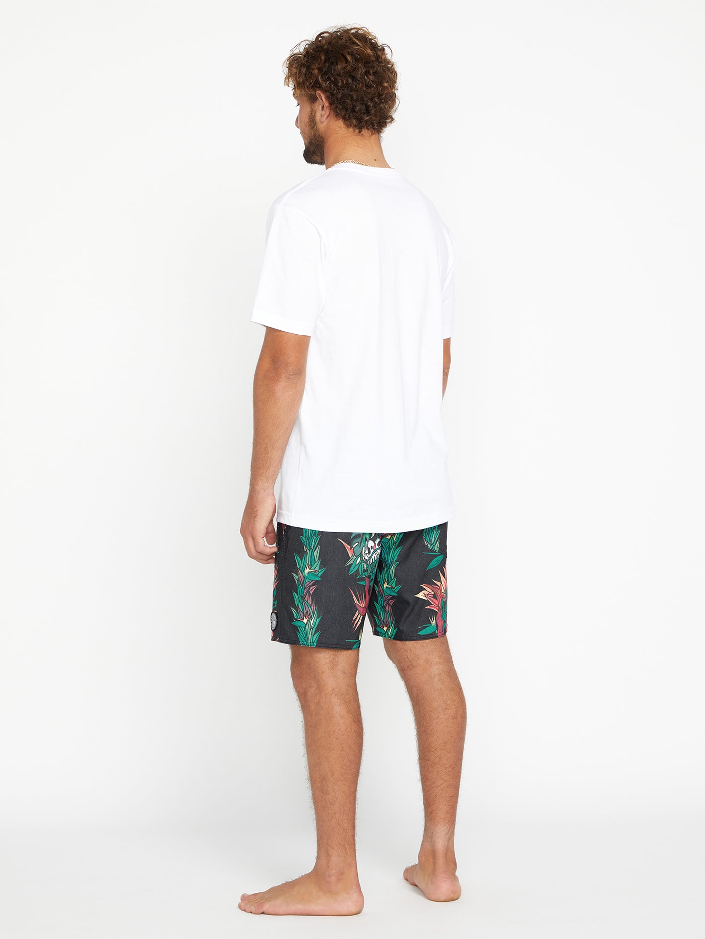 Volcom Entertainment Pepper Stoney Elastic Waist Trunks