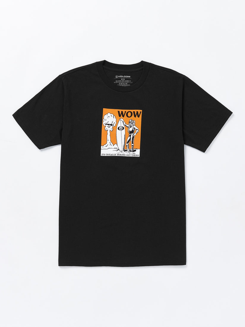 Wow Short Sleeve Tee - Black