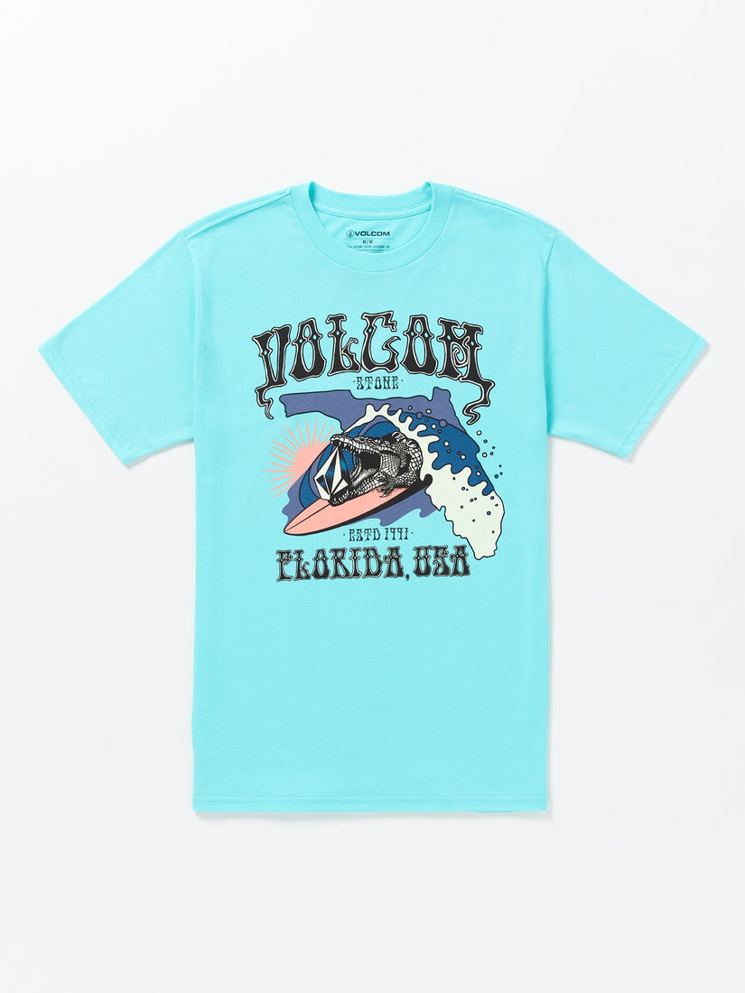 Gator Tubes Short Sleeve Tee - Crete Blue