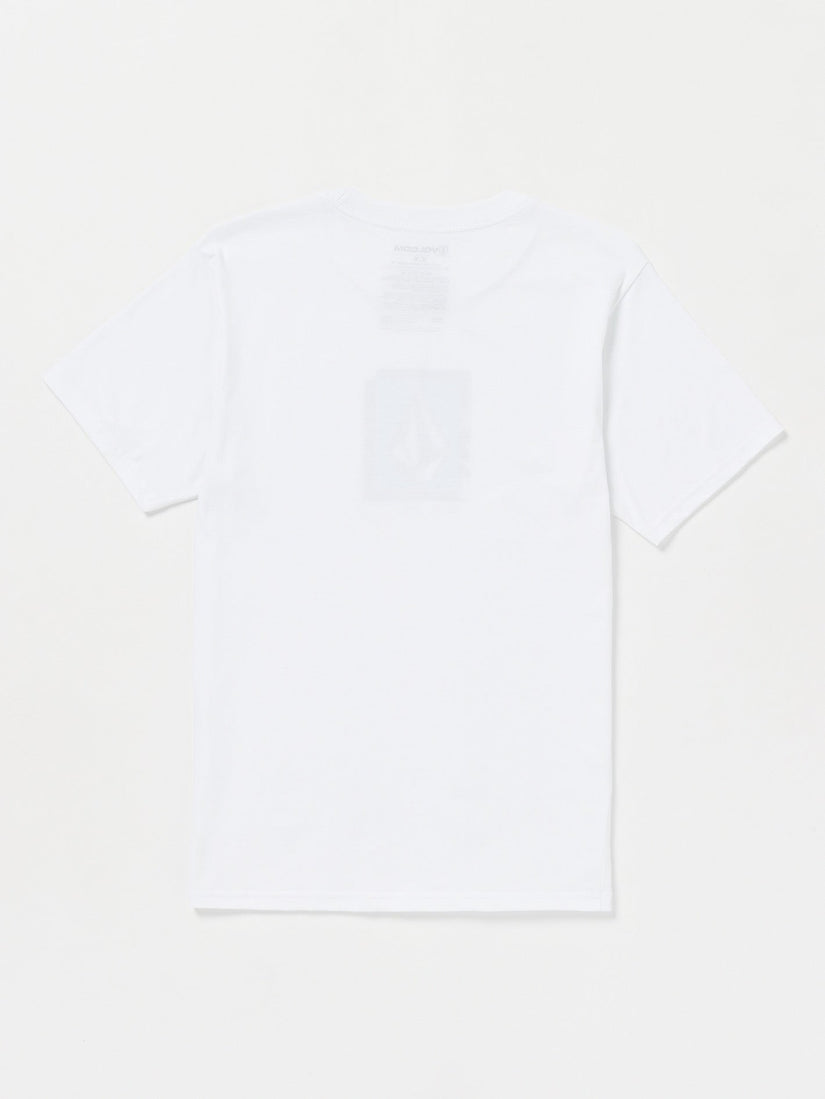 Gradation Short Sleeve Tee - White