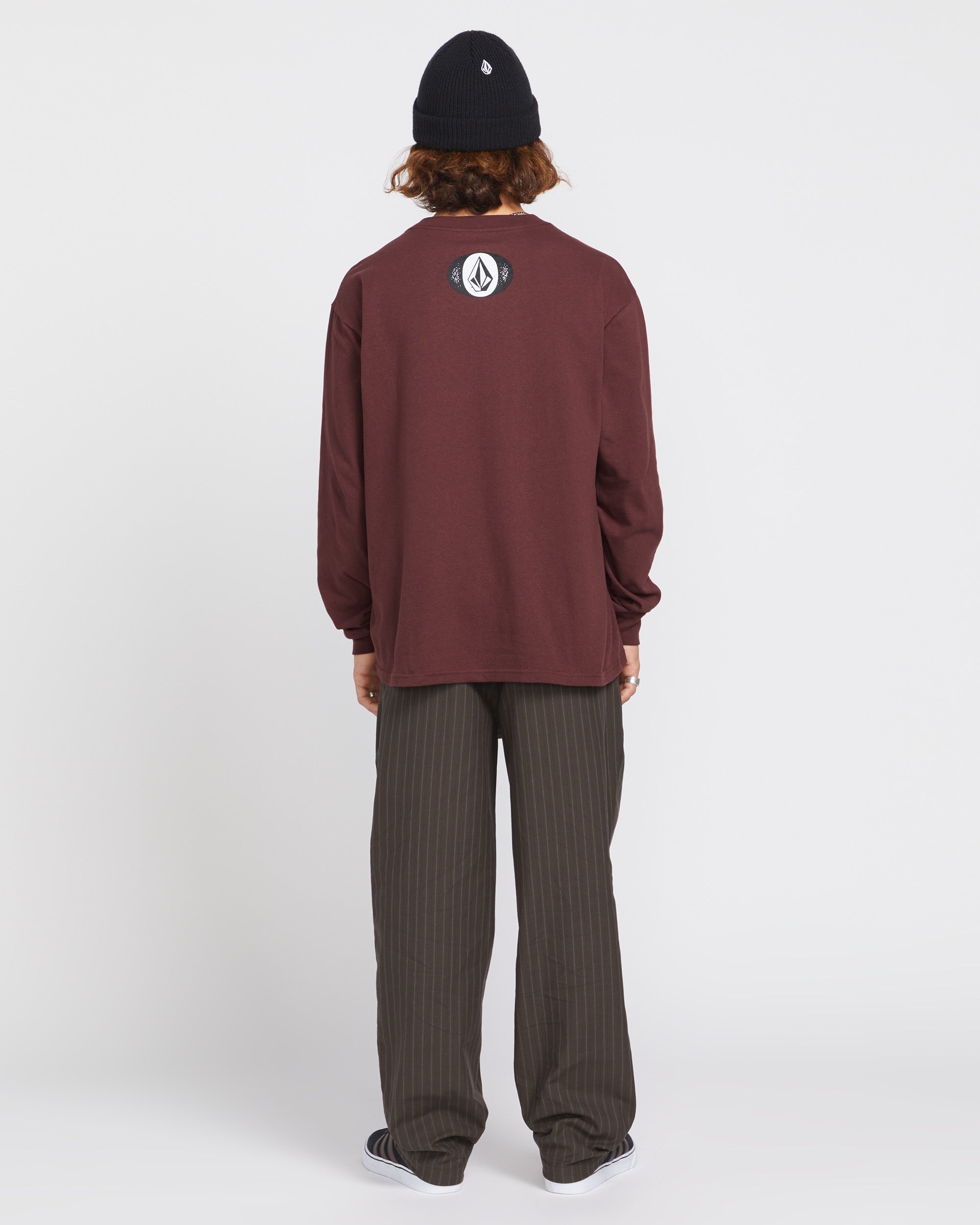 Skate Vitals Remy Long Sleeve Tee 2 - Merlot