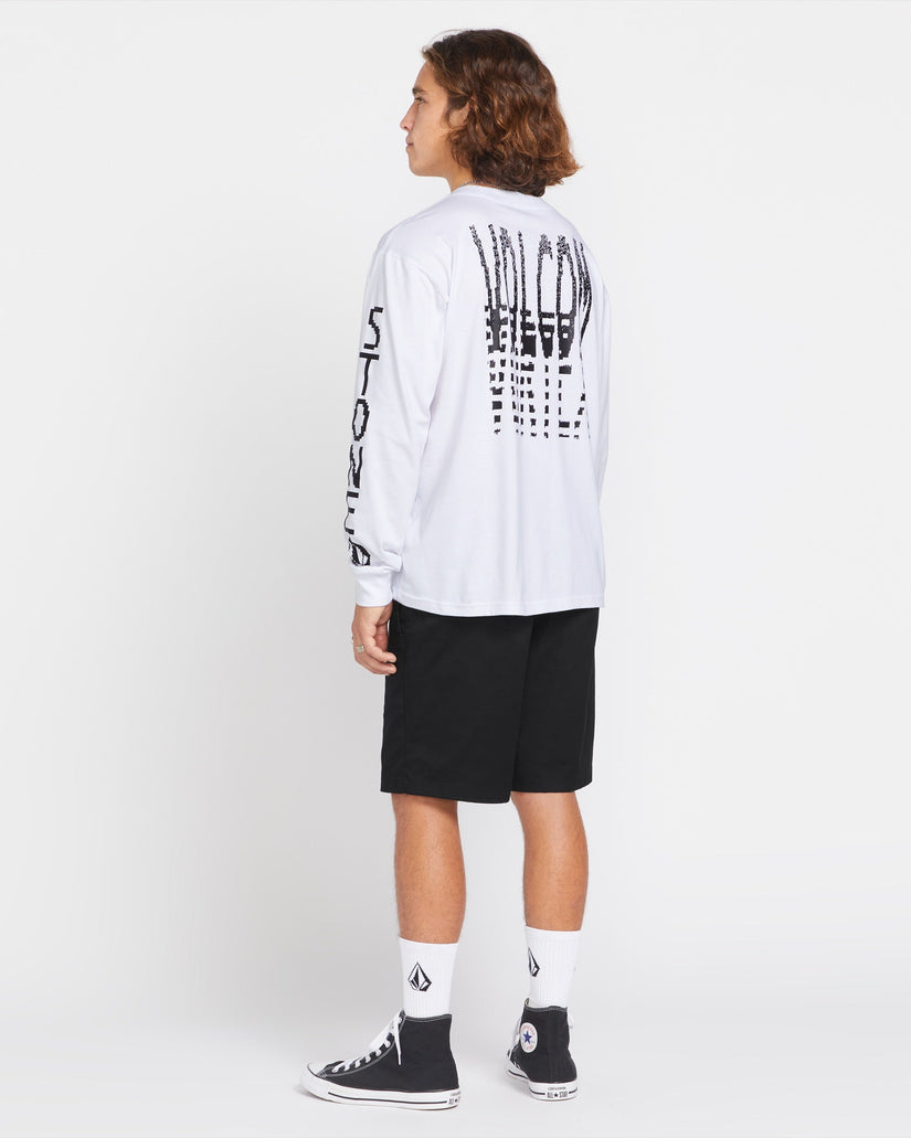 Fergadelic Long Sleeve Tee - White