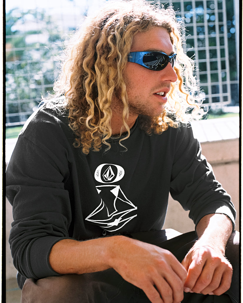 Skate Vitals Remy Long Sleeve Tee 1 - Stealth