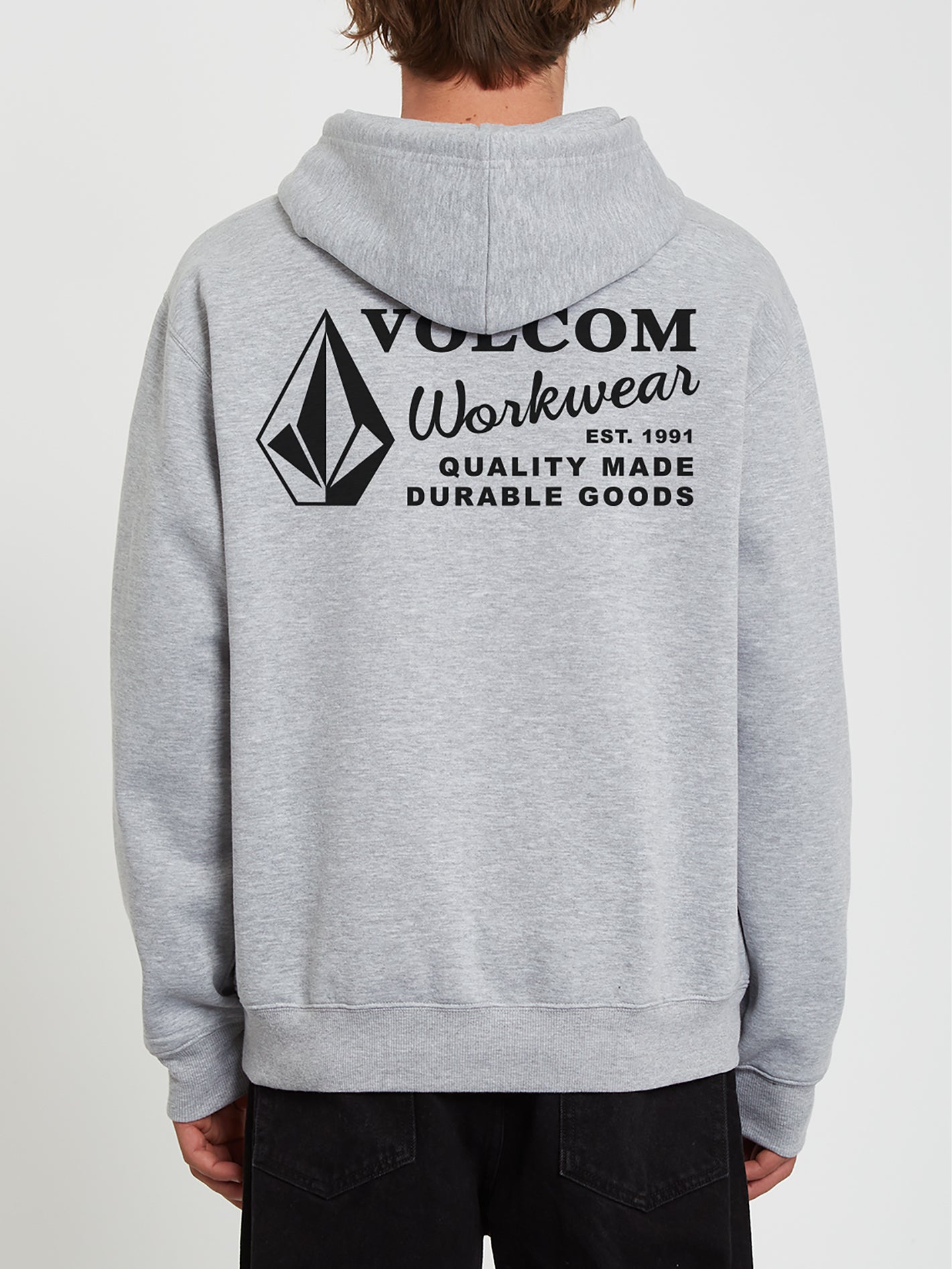 Volcom Workwear Hoodie Heather Grey