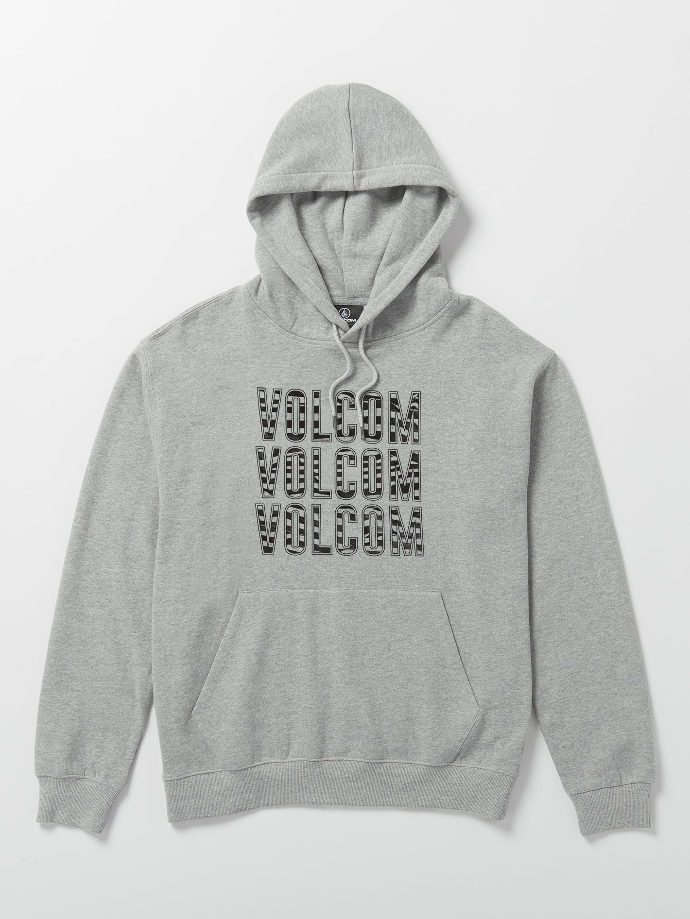 Vibes Time Fleece Hoodie Heather Grey