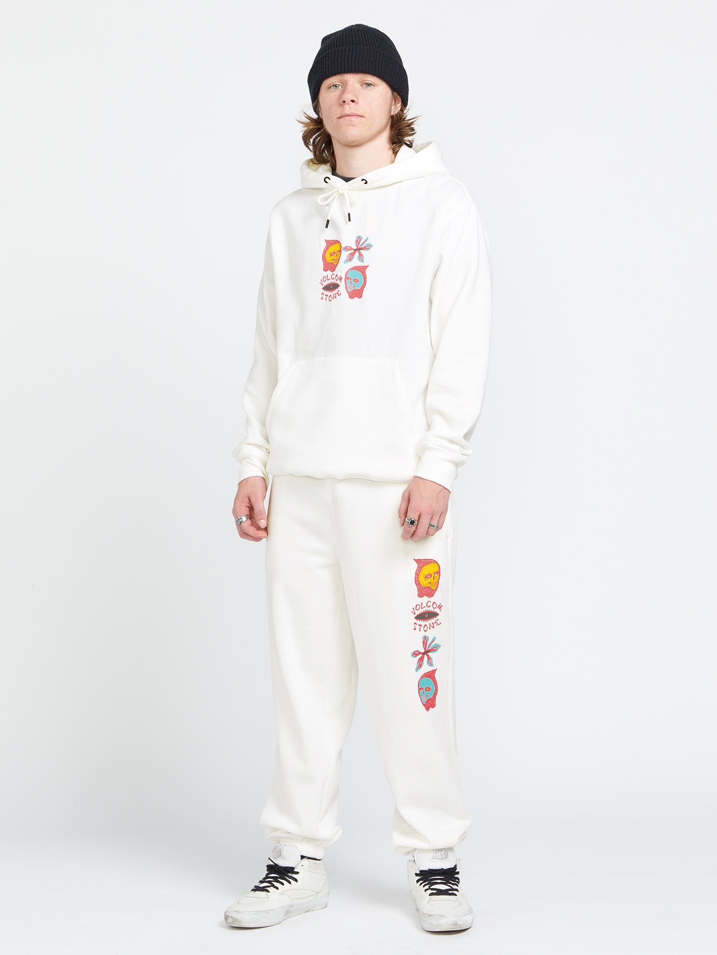 Earth Tripper Pullover Sweatshirt - Off White