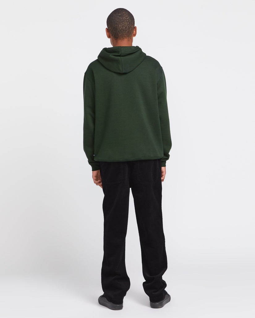 VoLong Sleeve Teeoned Pullover Hoodie - Dark Forest