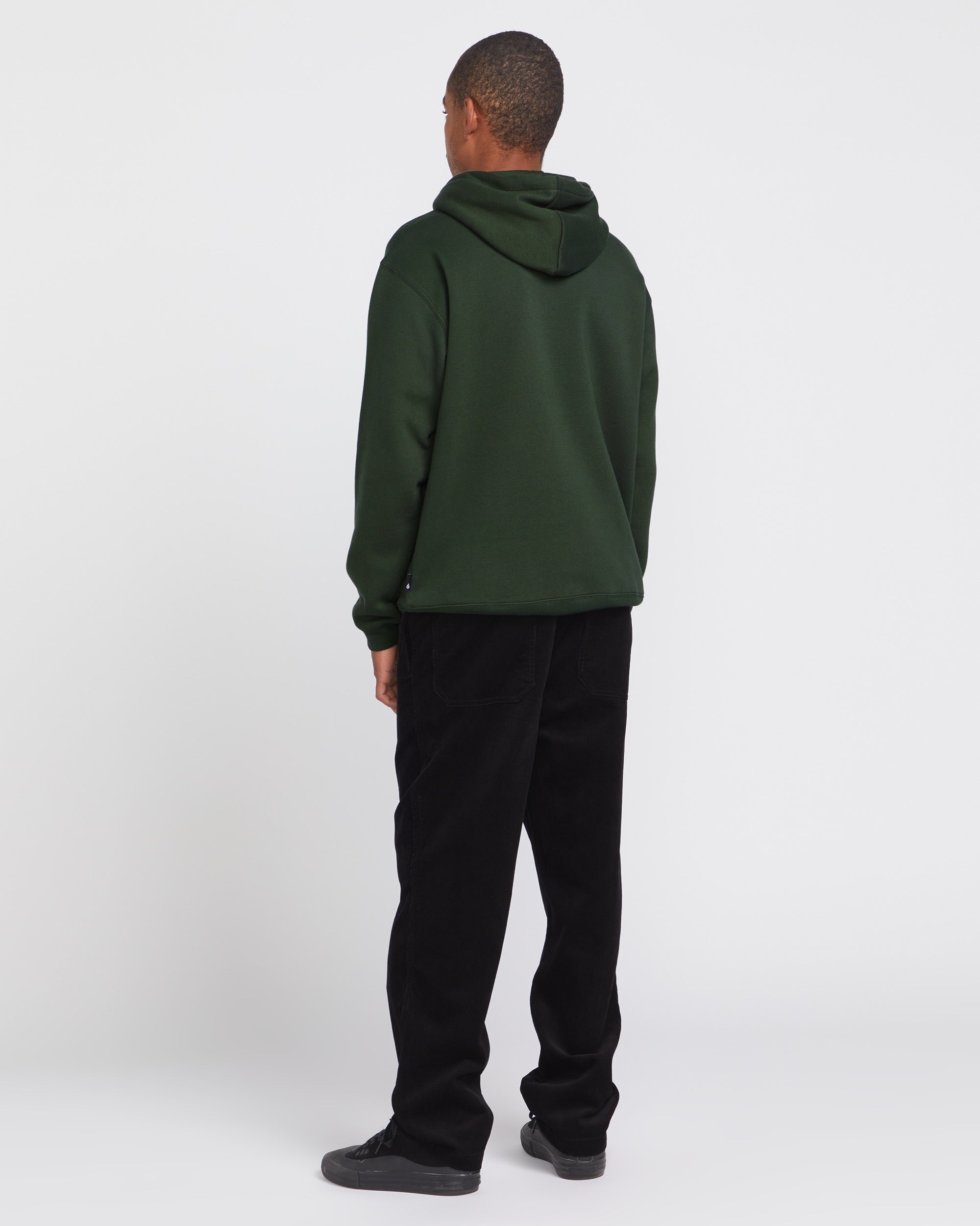 VoLong Sleeve Teeoned Pullover Hoodie - Dark Forest