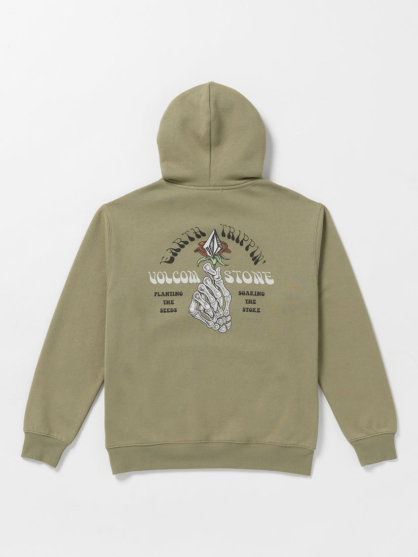 Earth Tripper Hoodie - Thyme Green