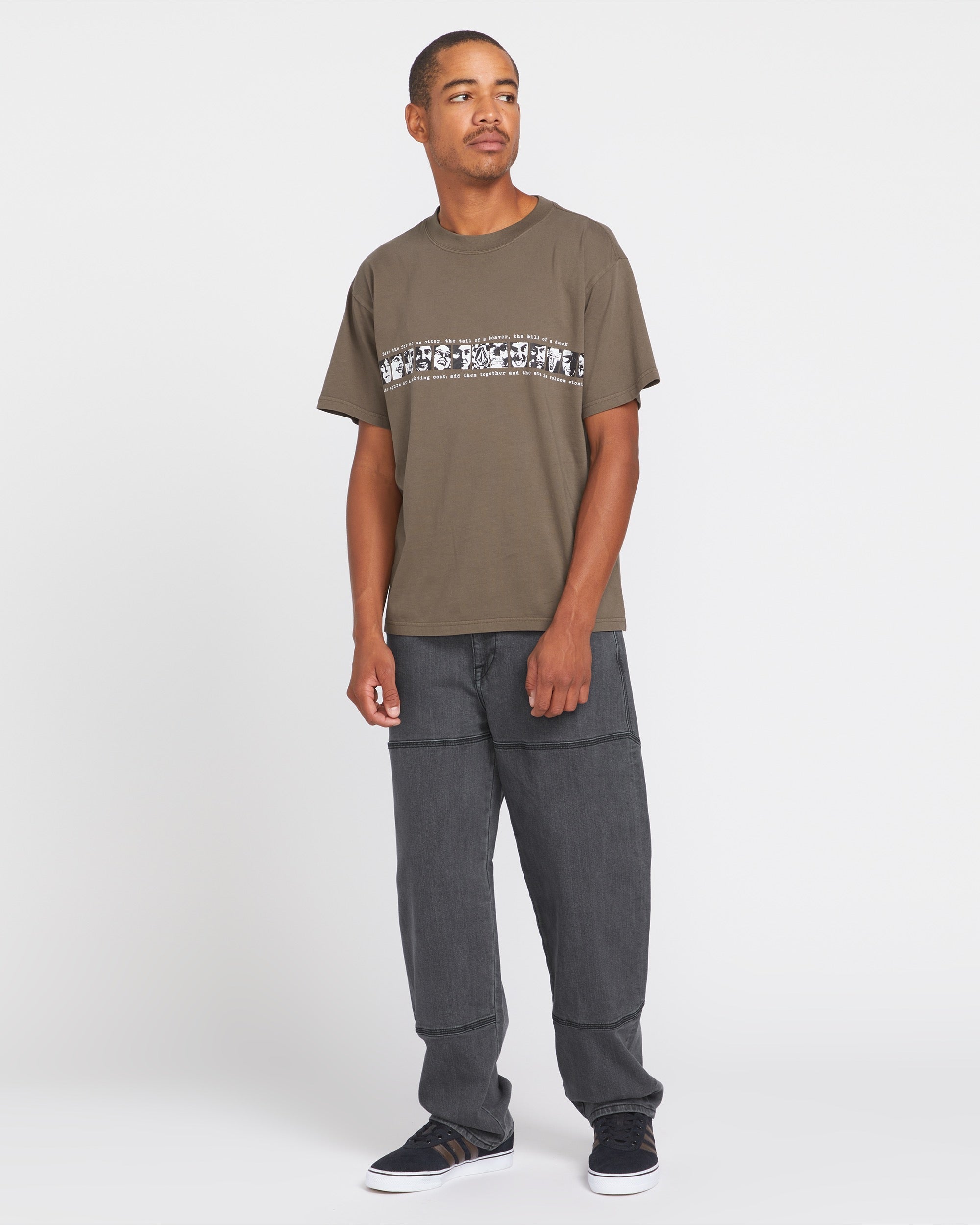 Skate Vitals Remy Stratton Short Sleeve Tee - Dark Earth