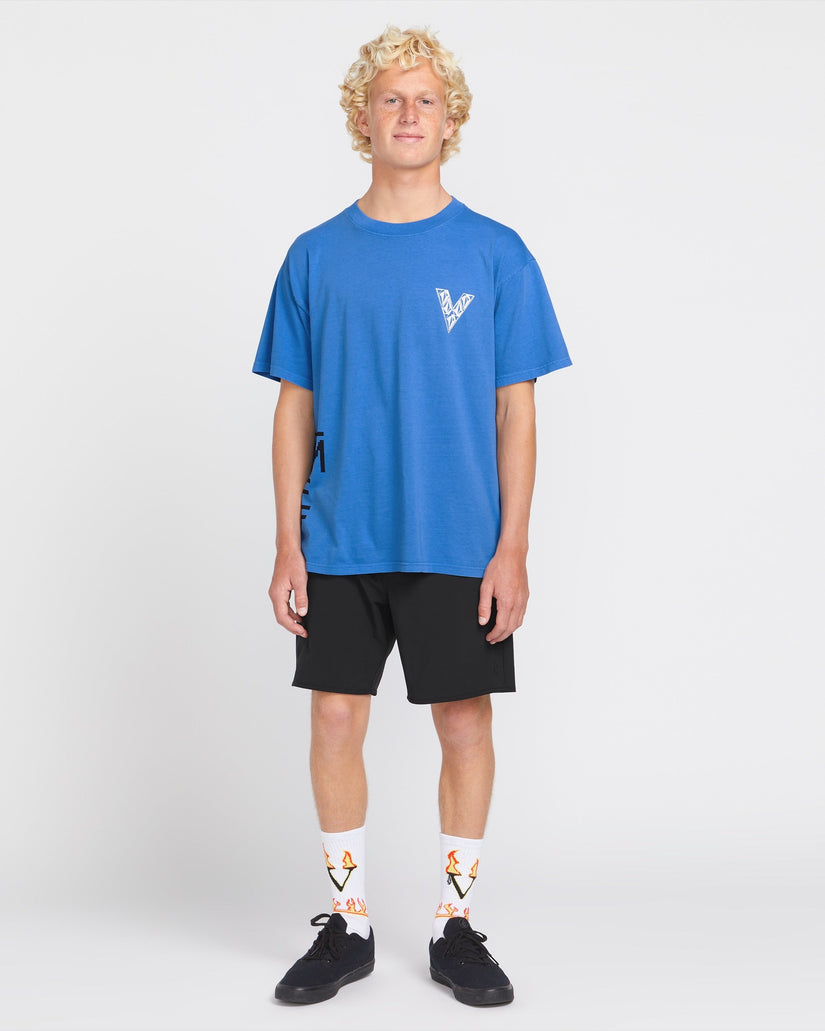 Fergadelic Short Sleeve Tee - Patriot Blue