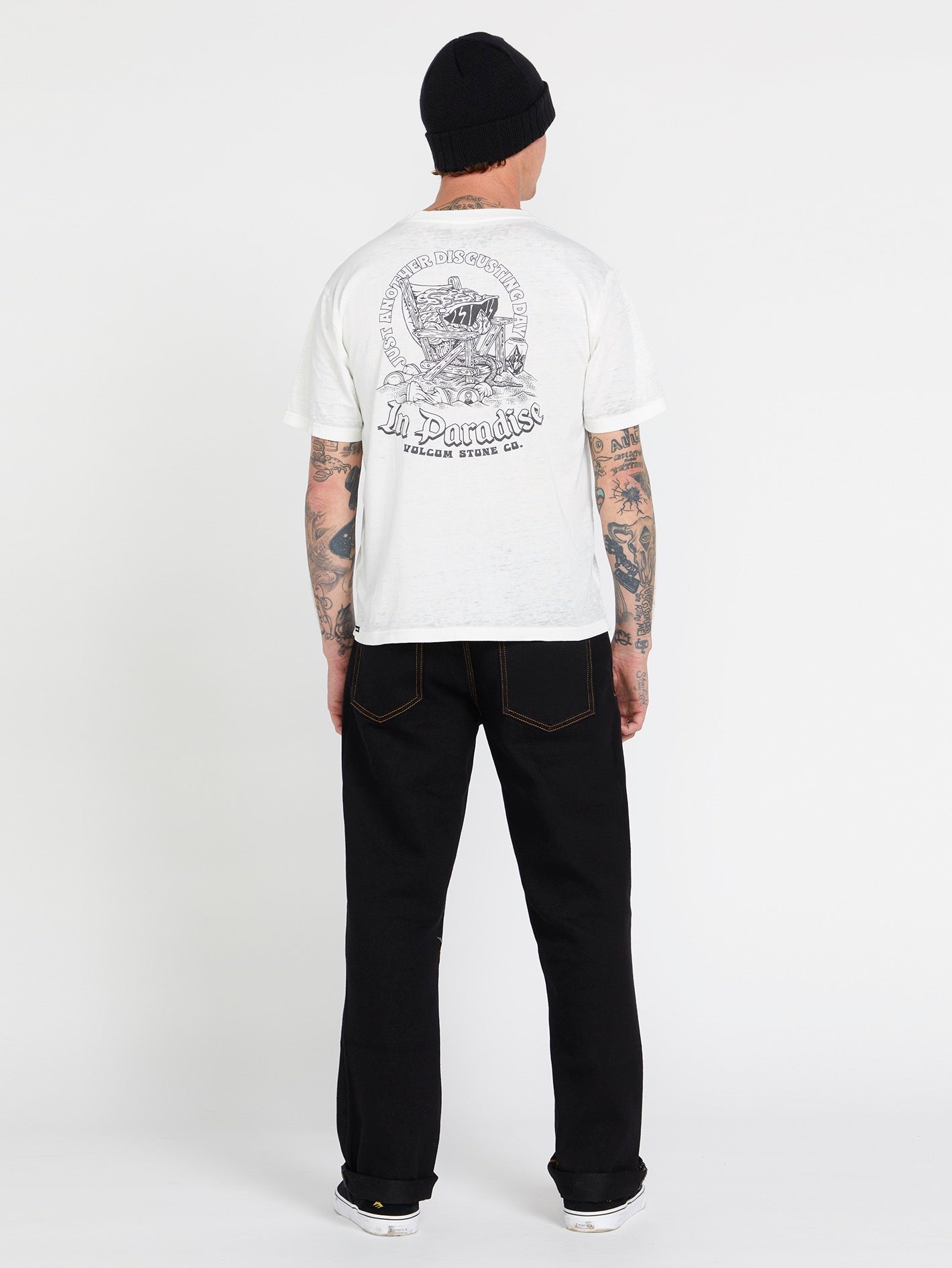 Skate Vitals Collin Provost Short Sleeve Tee - Off White