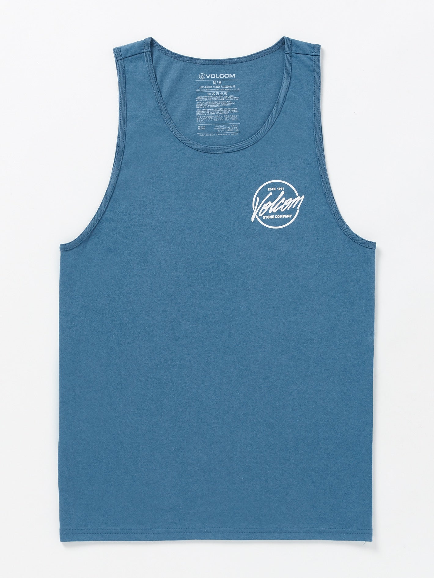 Surfwax Tank - Dark Blue – Volcom Canada