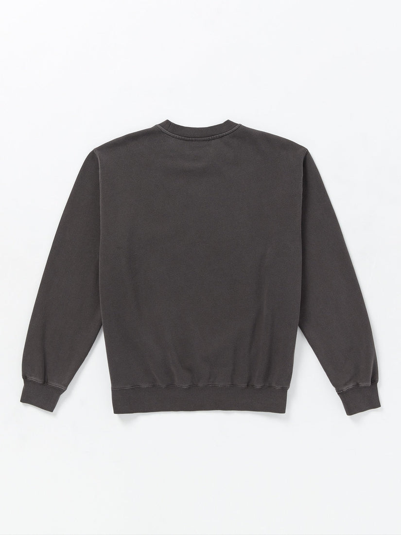 Lifer Crew Sweatshirt - Asphalt Black