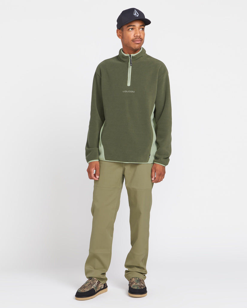 Error 92 Mock Neck Sweatshirt - Winter Moss