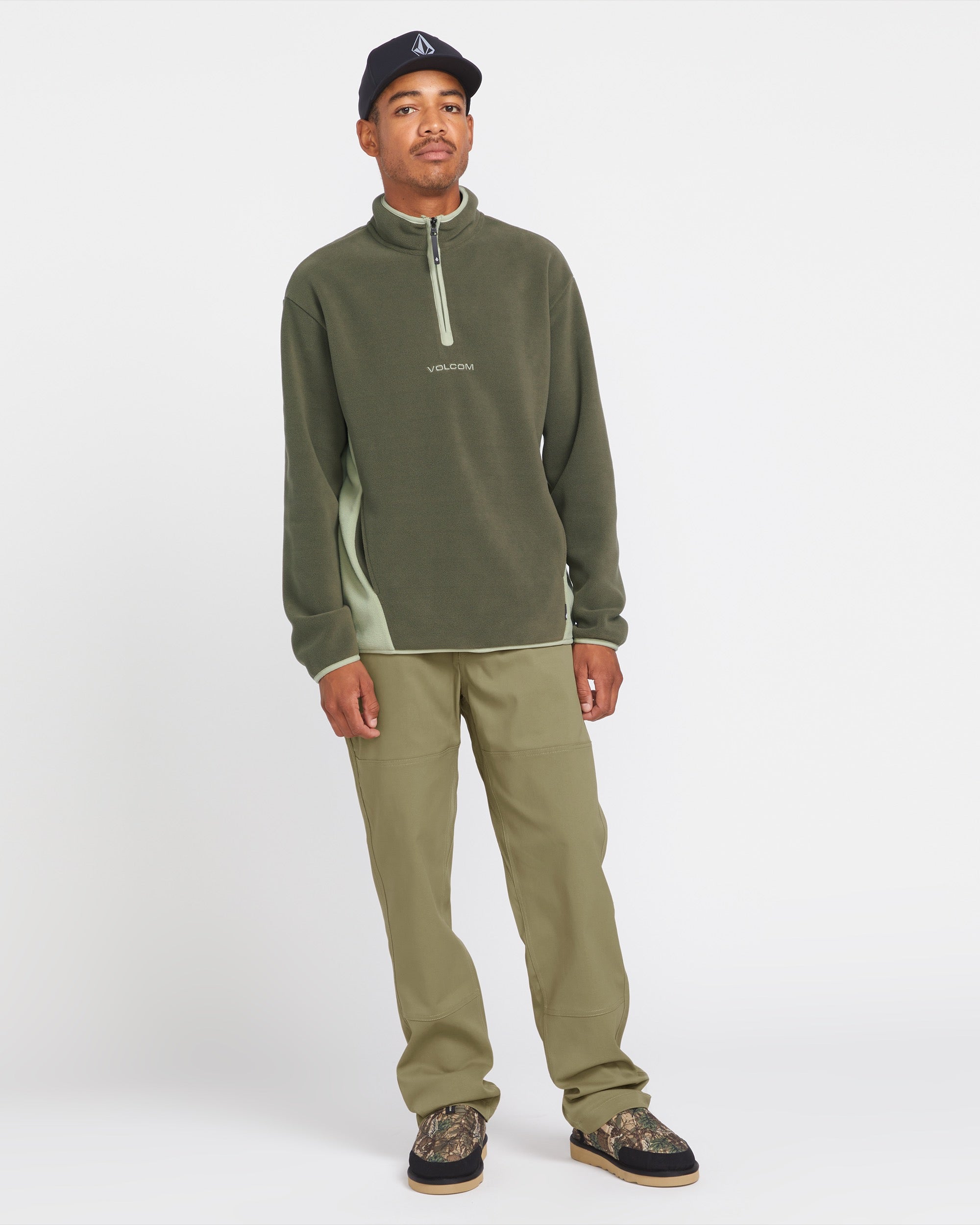 Error 92 Mock Neck Sweatshirt - Winter Moss