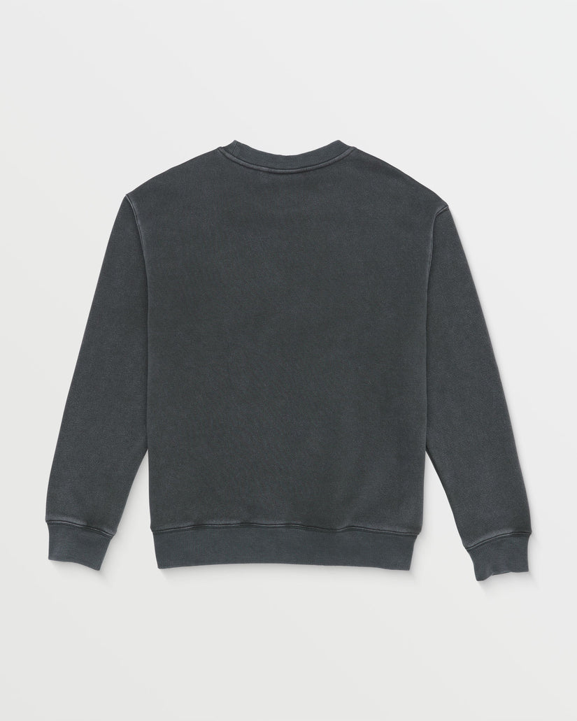 Backwash Crew Sweatshirt - Asphalt Black