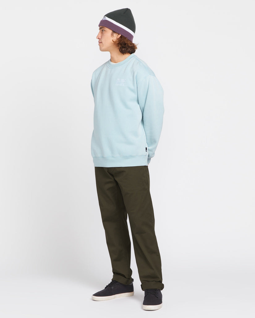 Backwash Crew Sweatshirt - Road Sky