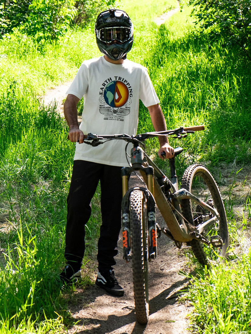 Farm to Yarn Section Short Sleeve Tee - Off White