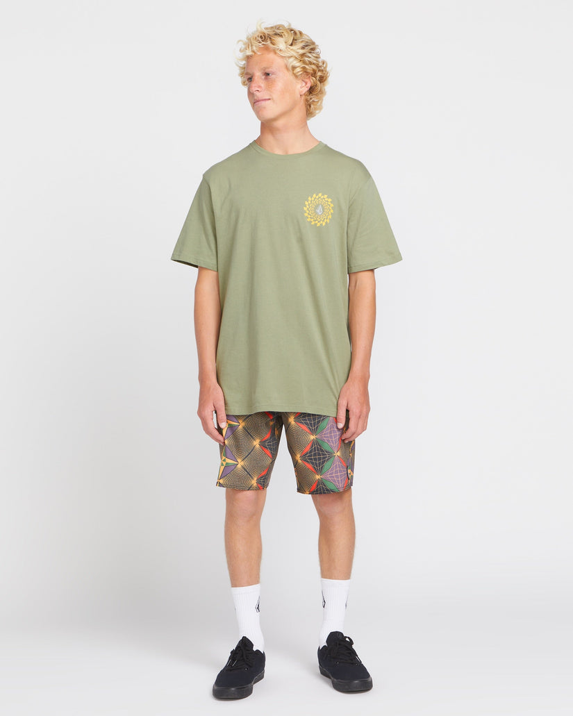 Easy Orbit Short Sleeve Tee - Green Tea