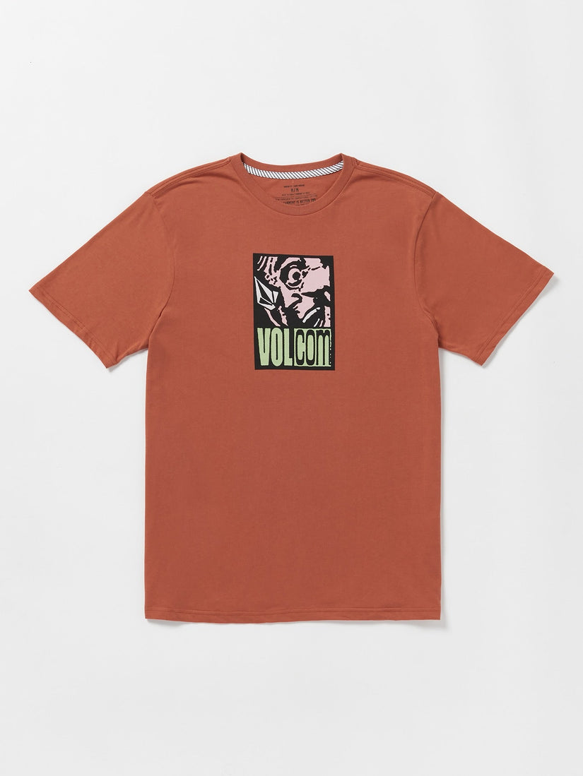 Maniacal Short Sleeve Tee - Rust