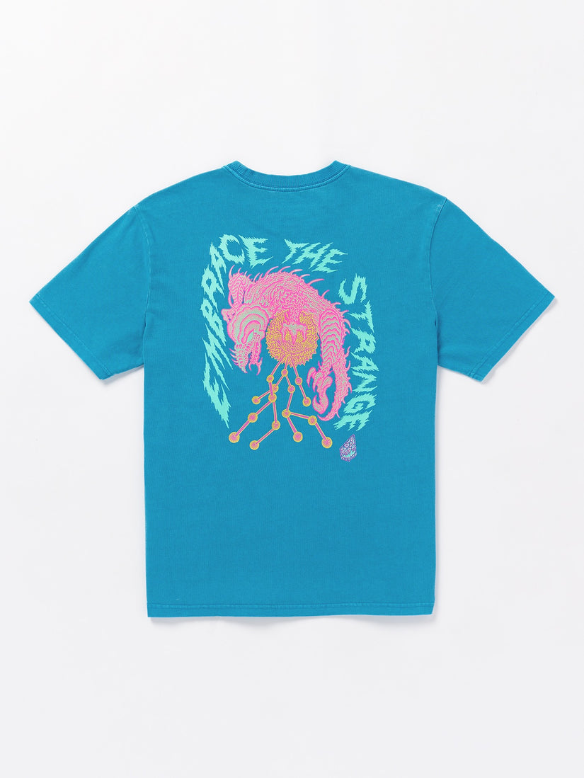 Featured Artist Tetsunori Short Sleeve Tee - Tidal Blue