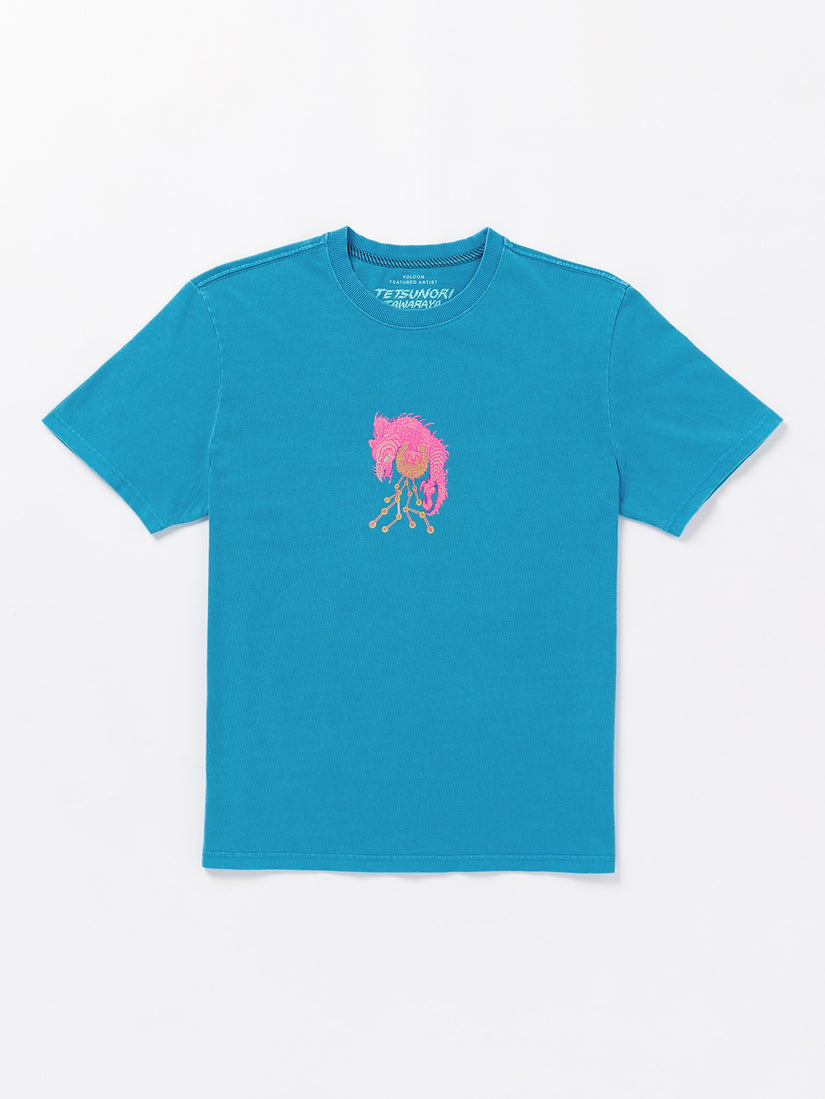 Featured Artist Tetsunori Short Sleeve Tee - Tidal Blue