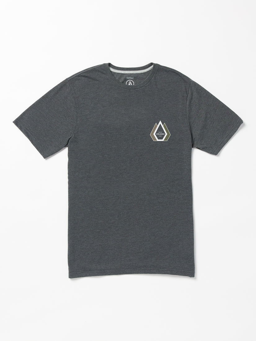 Linkfill Short Sleeve Tee - Dark Black Heather