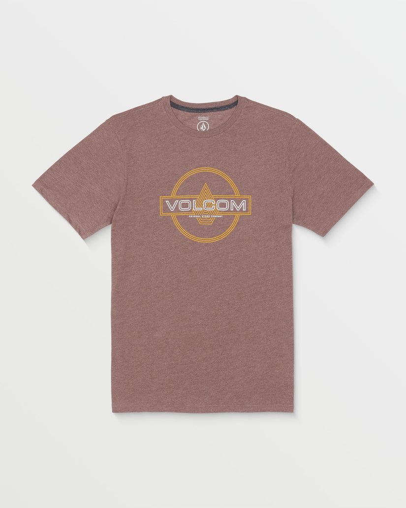 Line Service Short Sleeve Tee - Nutmeg Heather